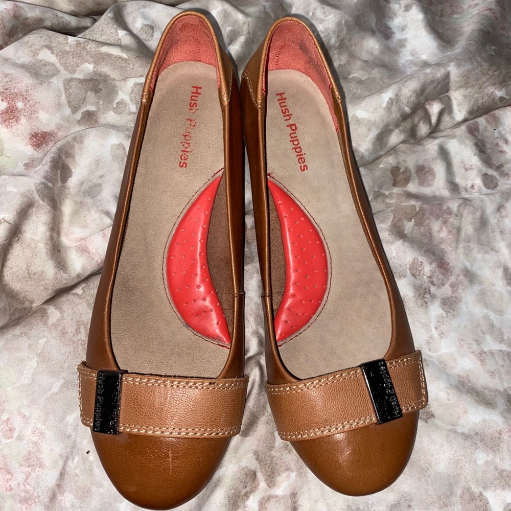 Hush Puppies Wedge Slip Ons